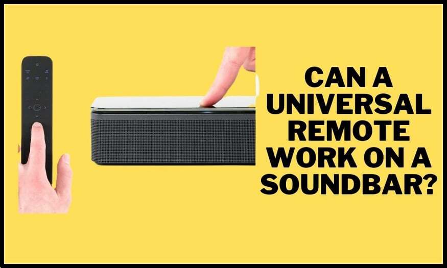 can-a-universal-remote-work-on-a-soundbar